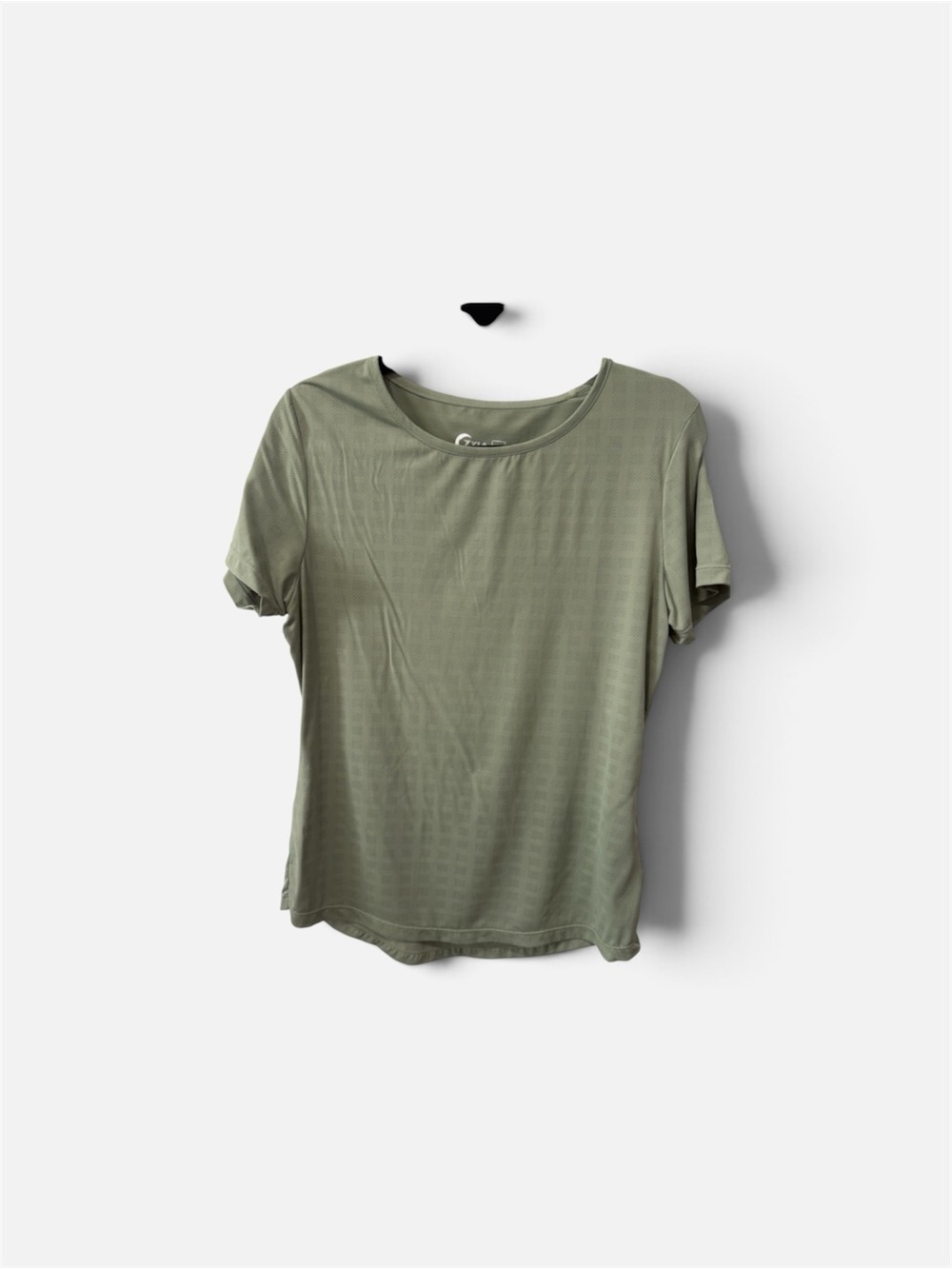 Zyia Active Olive Box Short Sleeve Tee by